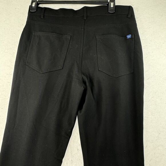 Swing Control Golf Pants Mens Size 36 X 32 Solid Black Stretchy W/ Ankle Slit - Picture 8 of 12